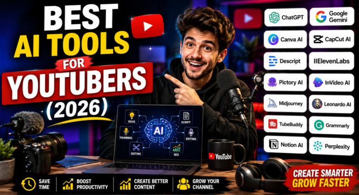 Best AI Tools for YouTubers (2026)